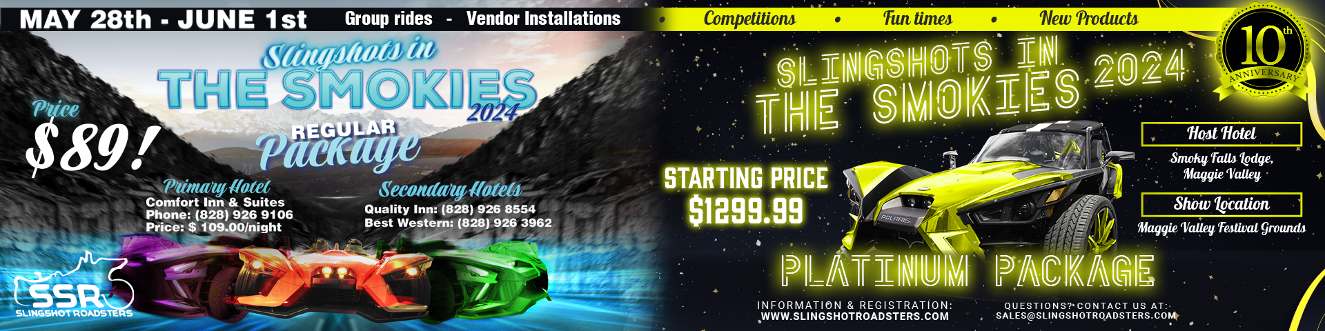 Upcoming Past Events Slingshot Roadsters