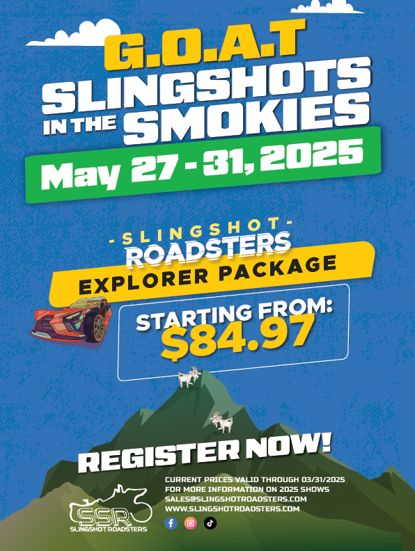 Slingshots in the Smokies 2025 – Explorer Package Registration (Best Value Package)