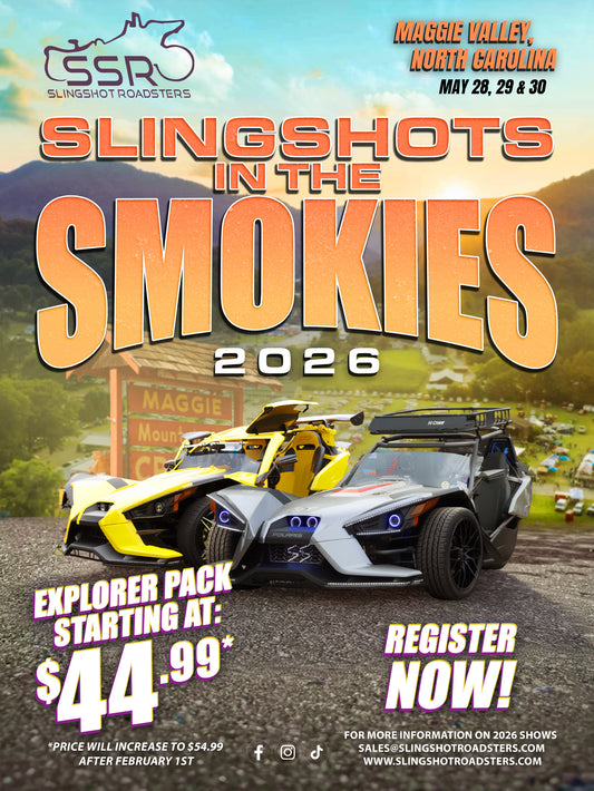 Slingshots in the Smokies 2026 – Explorer Package Registration